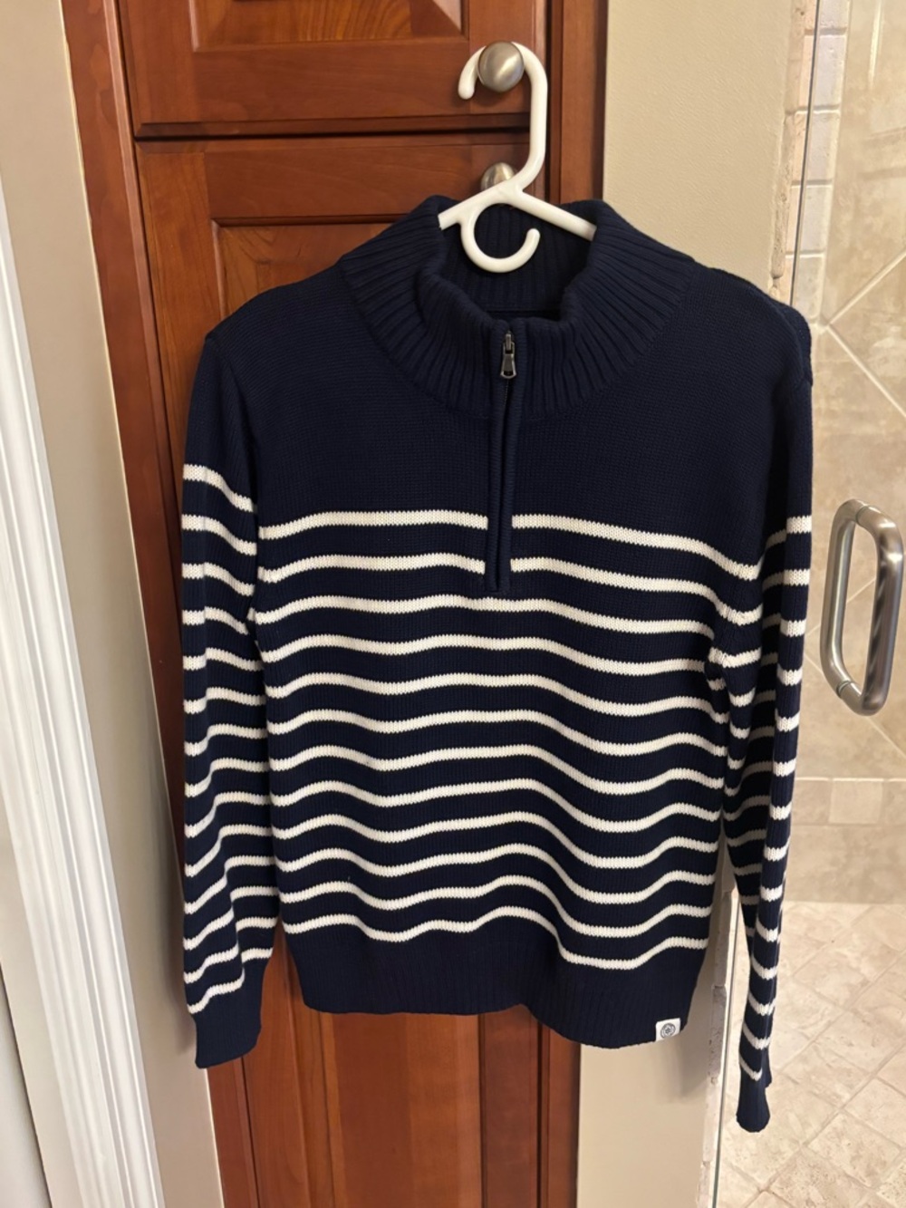 Long Wharf Supply Co. 'Sconset SeaWell®
Quarter Zip Sweater